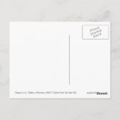 "想像""赤"いちご畑のゴールデン" ポストカード (裏面)