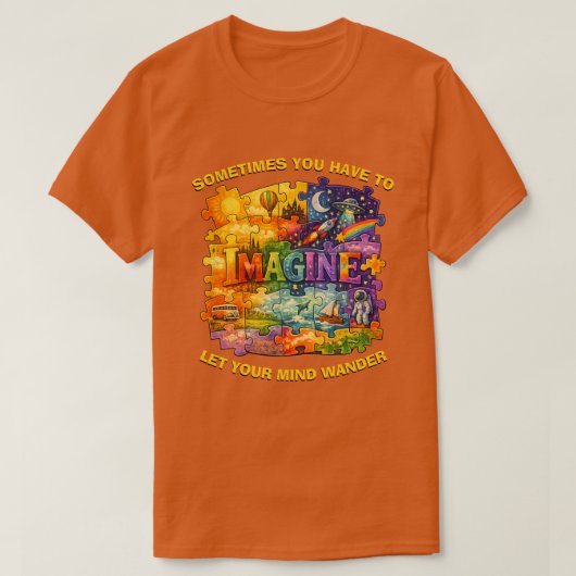想像 1c tシャツ (デザイン正面)