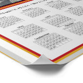 想像Peace Photo 2024 Calendar PrintableまたはPeace Phot ポスター (角)