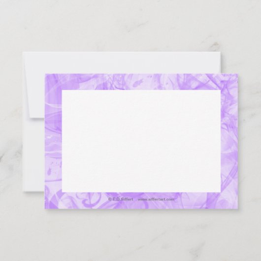 想像RSVP 出欠カード (裏面)