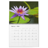 想像Water Liliesカレンダー カレンダー (2月 2026)