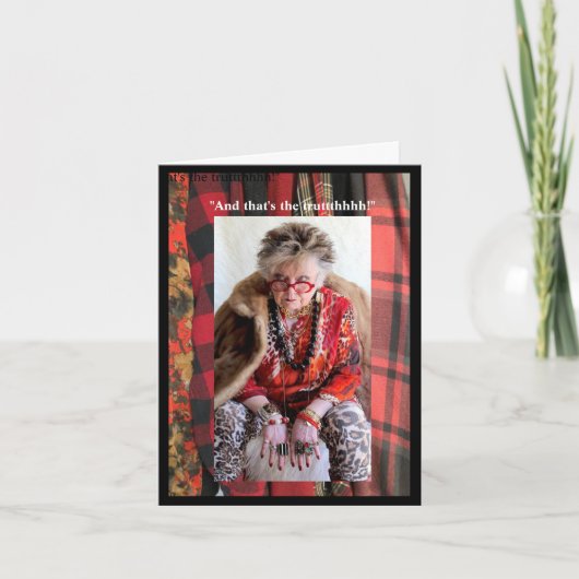 愉快そうに友達である カード (正面)