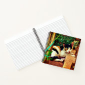 愉快な猫 ノートブック (内部)