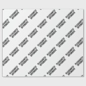 愉快に抗勢 ラッピングペーパー (フラット)