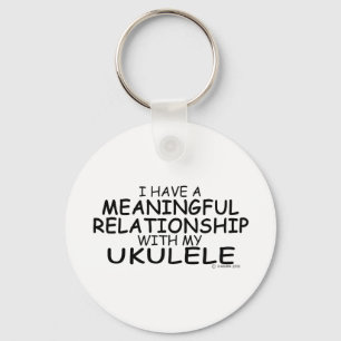 意味のある人間関係ウクレレ キーホルダー