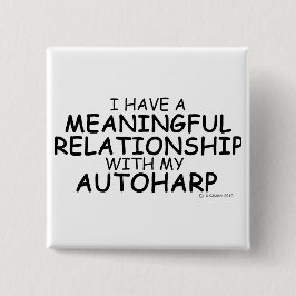 意味のある人間関係オートハープ 缶バッジ