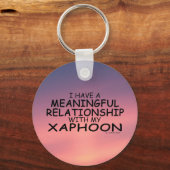意味のある人間関係サフォン キーホルダー (裏面)