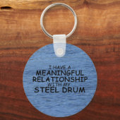 意味のある人間関係スチールドラム キーホルダー (裏面)