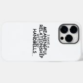 意味のある人間関係ハンドベルケースメイトiPhone Case-Mate iPhoneケース (裏面 (横))