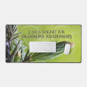 「意味のある人間関係」モチベーション肯定 デスクマット (キーボード&マウス)