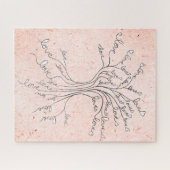 意味のある困難なハートを持つ生活の木 ジグソーパズル (横)