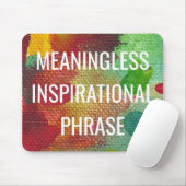 意味のない感動的句 マウスパッド (マウス)