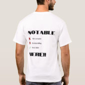 意味のない Tシャツ (裏面)