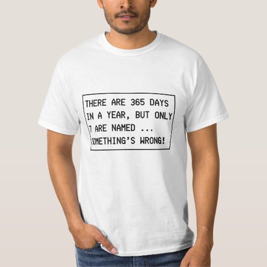 意味を成す! Tシャツ (正面)