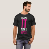意味を成す Tシャツ (正面フル)