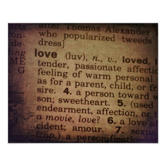 意味を見つける – 愛 フォトプリント            (正面)