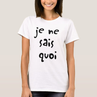 意味不明な言葉、フランス語 Tシャツ