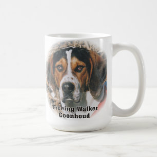 意味深長なTreeingの歩行者のCoonhoundのマグ コーヒーマグカップ