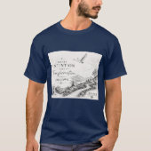 意図が向かうところ、変革が続く Tシャツ (正面)