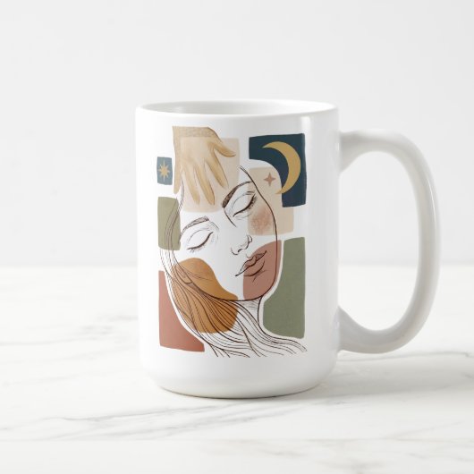 意図をもって創造された者 コーヒーマグカップ (右)