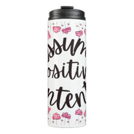 意図を前向き持つ タンブラー