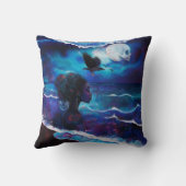 意図を明示オカルト暗黒の魔性AIアート クッション (裏面)