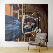 意図を明示オカルト暗黒の魔性AIアート タペストリー (インサイチュ(横))