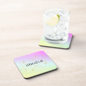 *~*意図コースターエンジェルスグリッターレインボー コースター (右側)