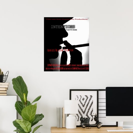 意図ポスター ポスター (ホームオフィス)