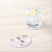 *~*意図健康フローラレインボーグリッター紙 ペーパーコースター (インサイチュ)