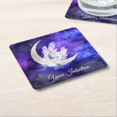 *~*意図宇宙フローラ結晶EMOTO スクエアペーパーコースター (アングル)