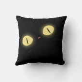 意図的な不気味猫好き クッション (裏面)
