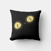 意図的な不気味猫好き クッション (正面)