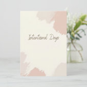 意図的な日-抽象芸術ソフトトーン シーズンカード (スタンド正面)