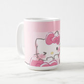 意図的にかわいい:必携の子猫マグカップ猫好き コーヒーマグカップ (正面左)