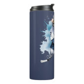 意図的にクールアイスホッケー タンブラー (回転左)