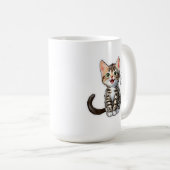 意図的にマグよくはしゃぐング コーヒーマグカップ (正面右)