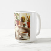 意図的にリラックス コーヒーマグカップ (正面右)