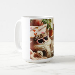 意図的にリラックス コーヒーマグカップ