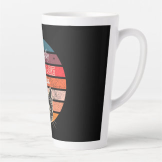 意図的にヴィンテージキャットバイブ – おもしろい猫好き カフェラテマグ