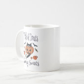 意図的に不気味 コーヒーマグカップ (正面左)