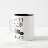 意図的に不気味 ツートーンマグカップ (正面左)