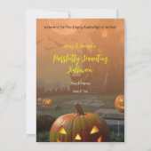 意図的に困難なハロウィーン ノートカード (裏面)