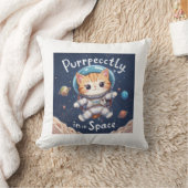 意図的に宇宙かわいいかわいい宇宙飛行士ネコ クッション (ブランケット)