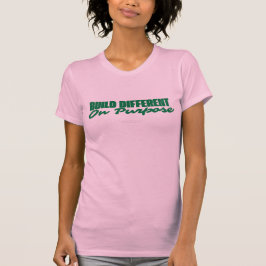 意図的に違って造られたブラックアプリーシエーションテイ Tシャツ