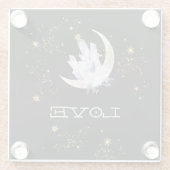 *~*意図的に金ゴールドを愛 ガラスコースター (裏面)