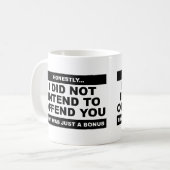 意図的に面白いマグカップ コーヒーマグカップ (正面左)
