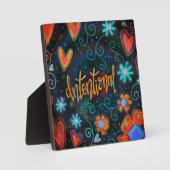 意図的やる気を起こさせるかわいらし刺激 フォトプラーク (正面)