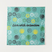 意図通りに生きる タペストリー (正面)