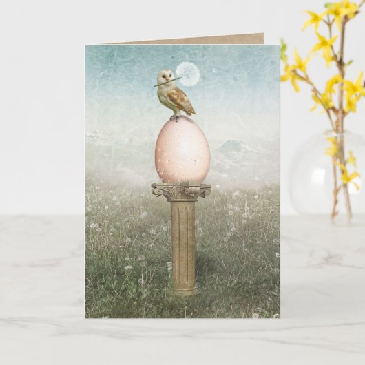 意図 カード (黄色い花)